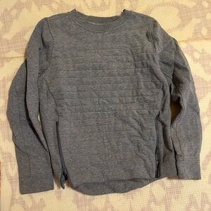Lululemon Women’s Gray Sweatshirt with Side Zippers